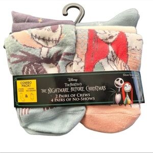 Disney The Nightmare Before Christmas Women's Socks - Multicolor Pack